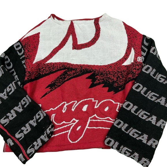 Vintage Washington State Cougars 90s custom made sweater unisex S/M USA made